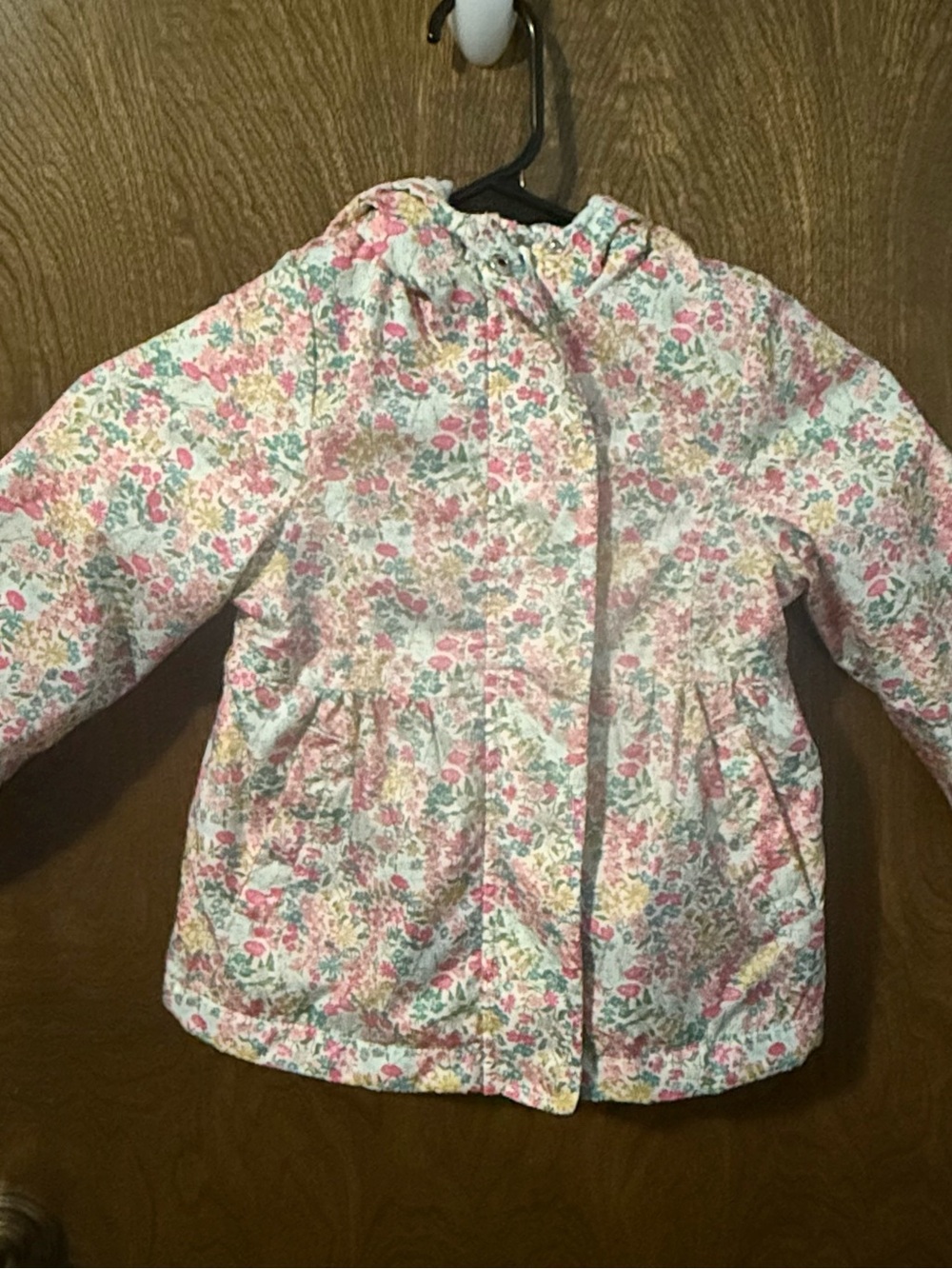 Carter's Pink Floral Hooded jacket